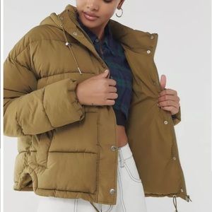 Urban outfitters lightweight puffer coat